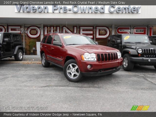 2007 Jeep Grand Cherokee Laredo 4x4 in Red Rock Crystal Pearl