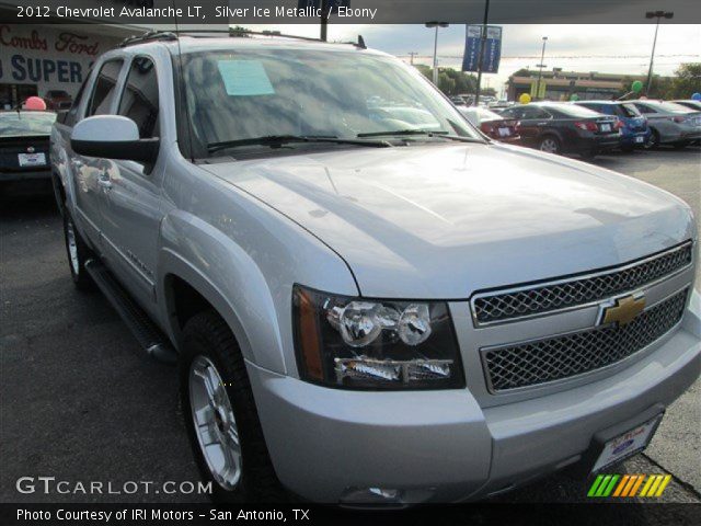 2012 Chevrolet Avalanche LT in Silver Ice Metallic