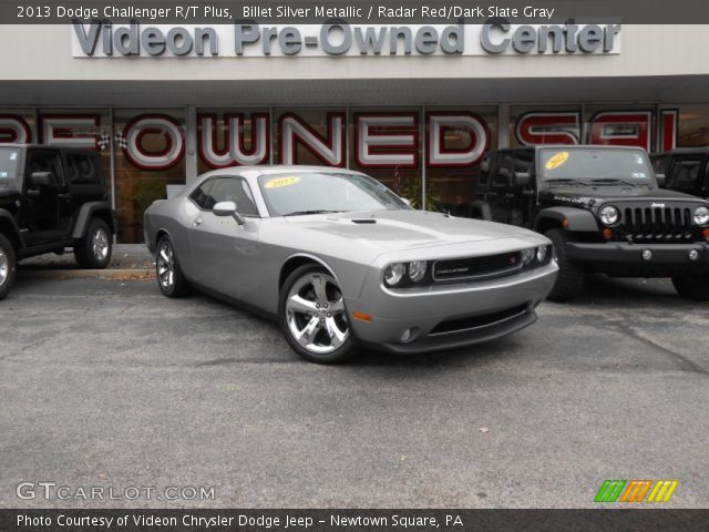 2013 Dodge Challenger R/T Plus in Billet Silver Metallic