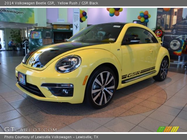 2014 Volkswagen Beetle GSR in Yellow Rush
