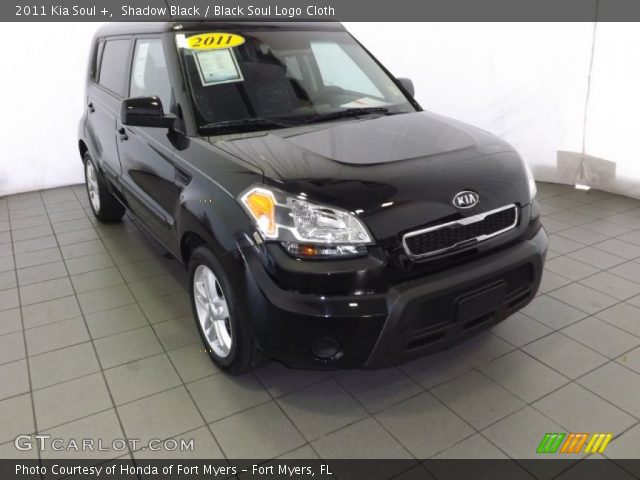 2011 Kia Soul + in Shadow Black