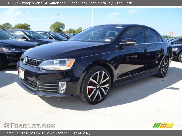 2014 Volkswagen Jetta GLI Autobahn in Deep Black Pearl Metallic