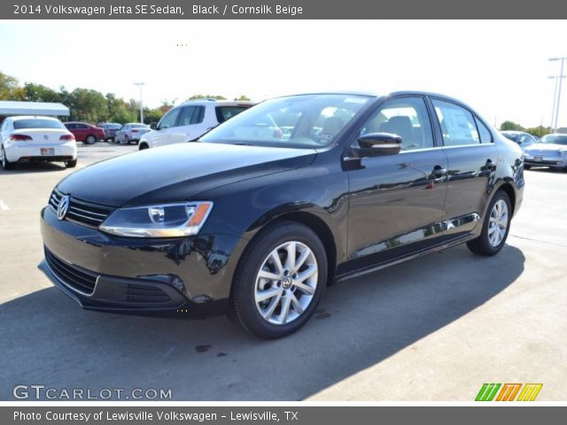2014 Volkswagen Jetta SE Sedan in Black