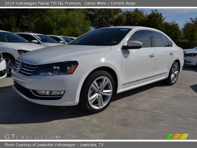 2014 Volkswagen Passat TDI SEL Premium in Candy White