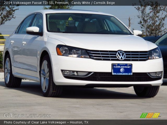 2014 Volkswagen Passat TDI SEL Premium in Candy White