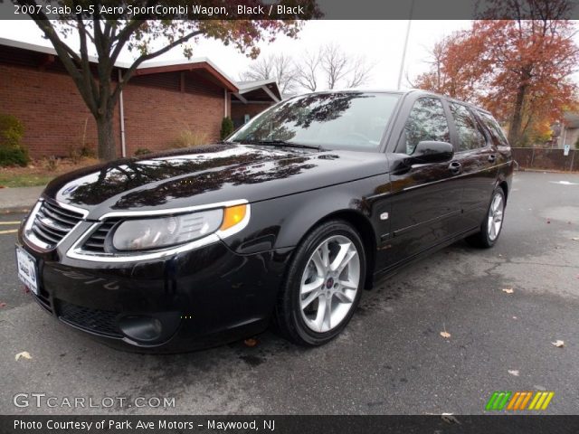 2007 Saab 9-5 Aero SportCombi Wagon in Black
