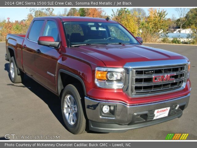 2014 GMC Sierra 1500 SLE Crew Cab in Sonoma Red Metallic