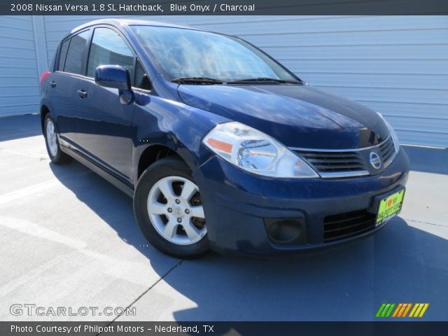 2008 Nissan Versa 1.8 SL Hatchback in Blue Onyx