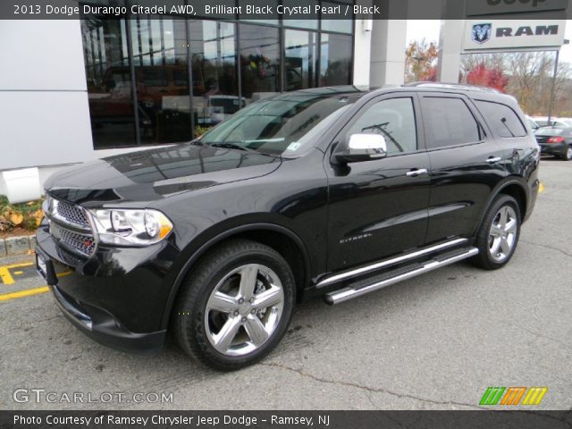 2013 Dodge Durango Citadel AWD in Brilliant Black Crystal Pearl