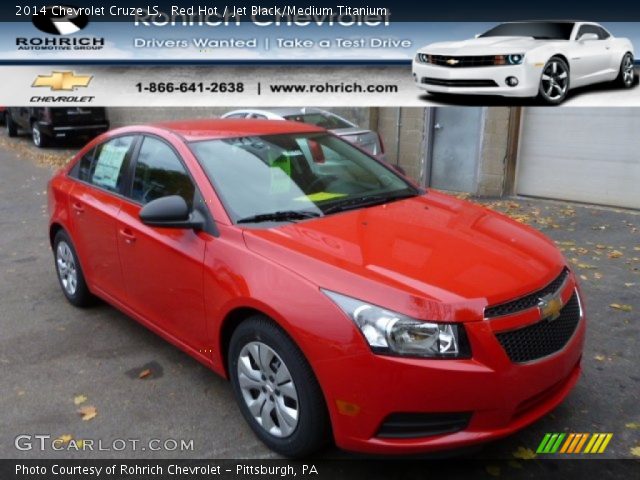 2014 Chevrolet Cruze LS in Red Hot