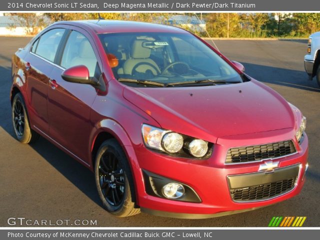 2014 Chevrolet Sonic LT Sedan in Deep Magenta Metallic