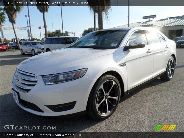 2014 Ford Taurus Limited in White Platinum