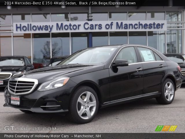 2014 Mercedes-Benz E 350 4Matic Sedan in Black