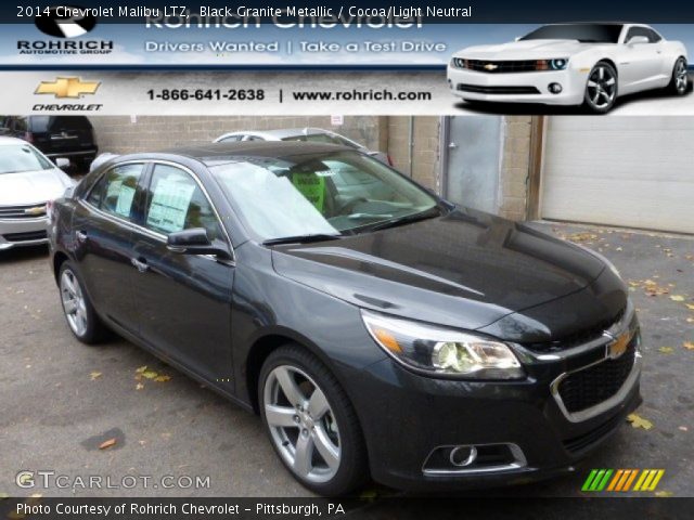 2014 Chevrolet Malibu LTZ in Black Granite Metallic
