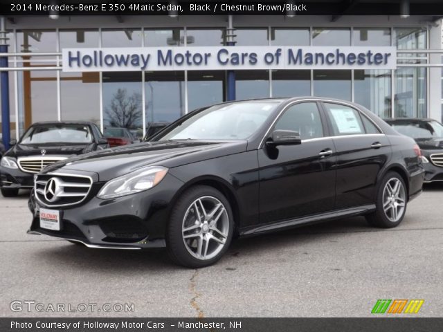 2014 Mercedes-Benz E 350 4Matic Sedan in Black
