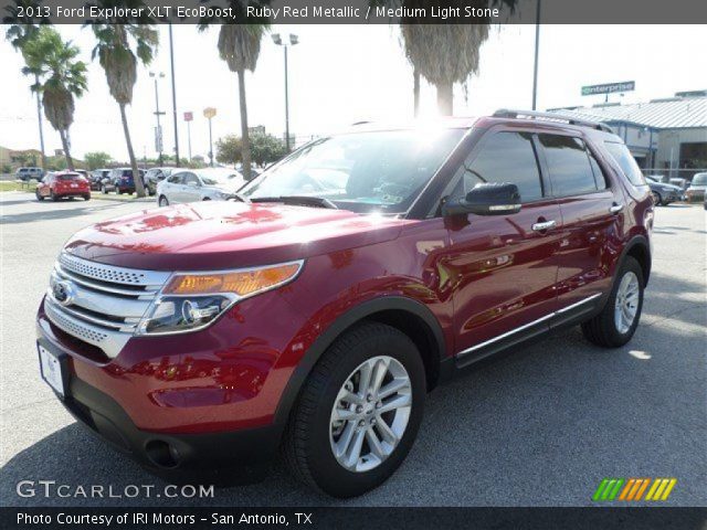 2013 Ford Explorer XLT EcoBoost in Ruby Red Metallic
