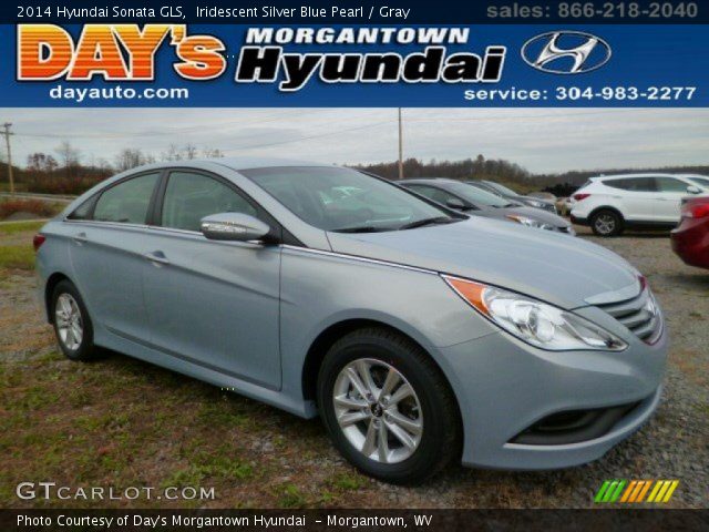 2014 Hyundai Sonata GLS in Iridescent Silver Blue Pearl