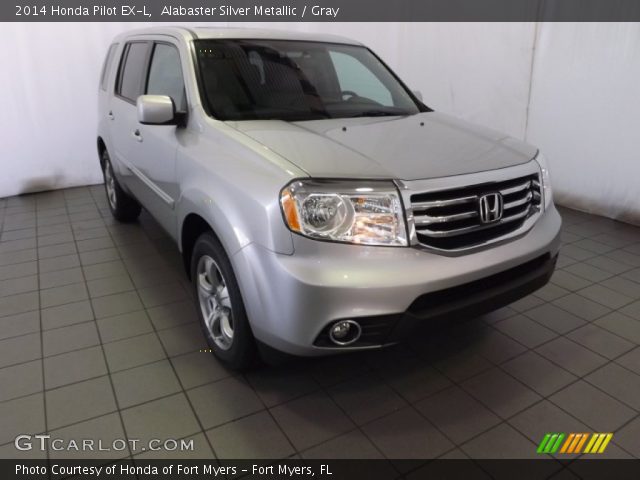 2014 Honda Pilot EX-L in Alabaster Silver Metallic