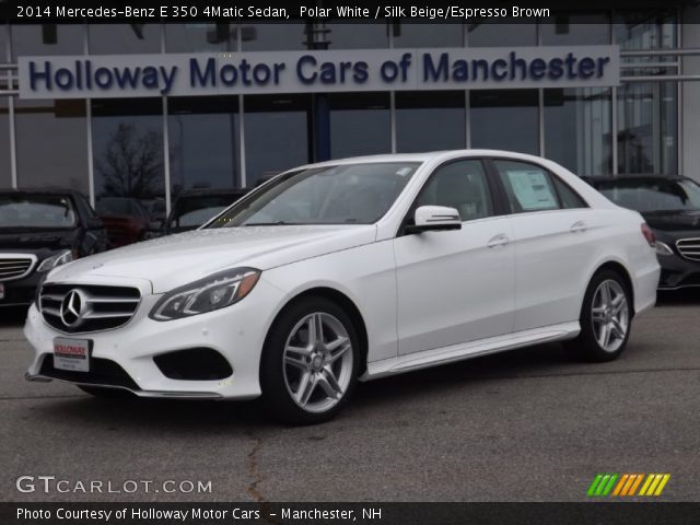 2014 Mercedes-Benz E 350 4Matic Sedan in Polar White