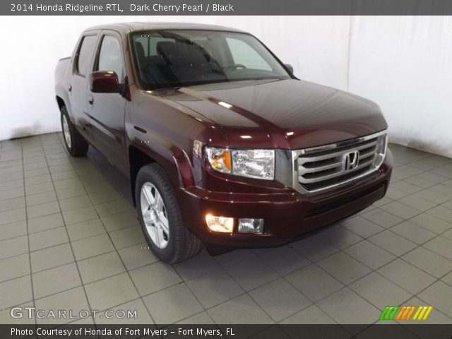 2014 Honda Ridgeline RTL in Dark Cherry Pearl