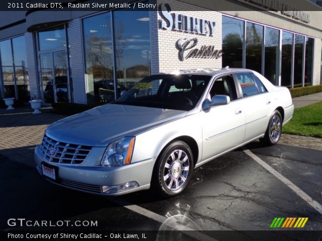 2011 Cadillac DTS  in Radiant Silver Metallic