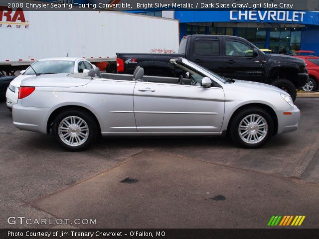 2008 Chrysler Sebring Touring Convertible in Bright Silver Metallic