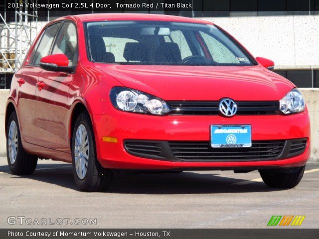 2014 Volkswagen Golf 2.5L 4 Door in Tornado Red