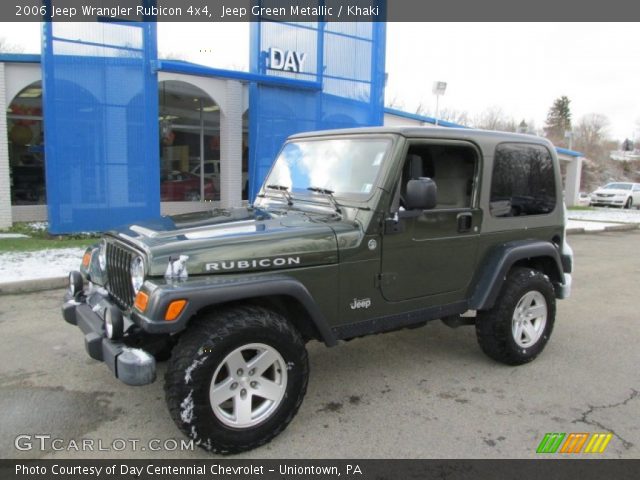 2006 Jeep Wrangler Rubicon 4x4 in Jeep Green Metallic