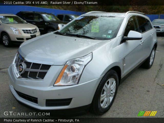 2010 Cadillac SRX 4 V6 AWD in Radiant Silver