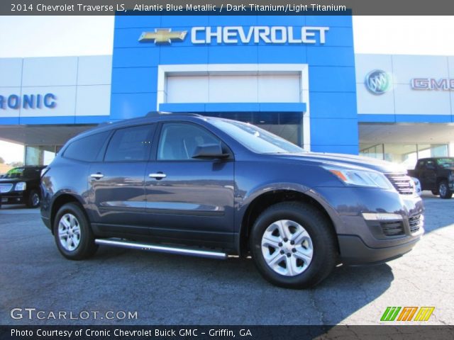 2014 Chevrolet Traverse LS in Atlantis Blue Metallic