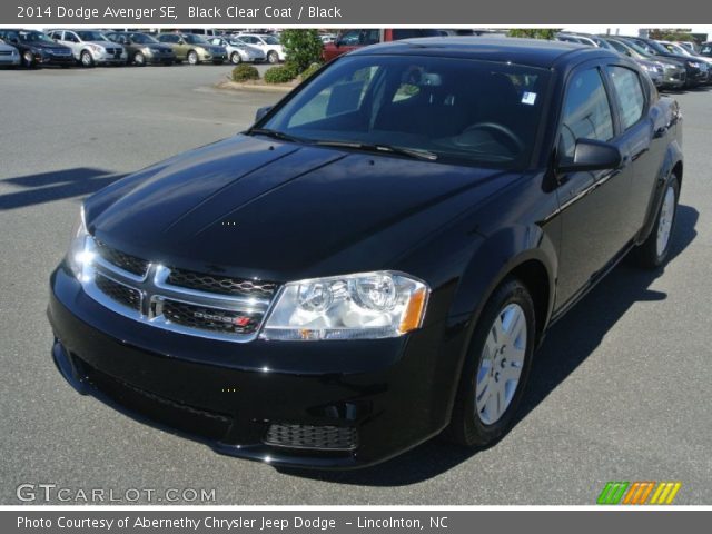 2014 Dodge Avenger SE in Black Clear Coat