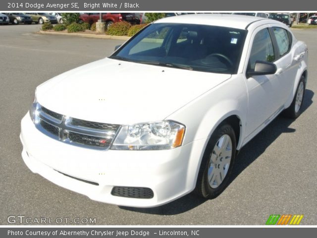 2014 Dodge Avenger SE in Bright White