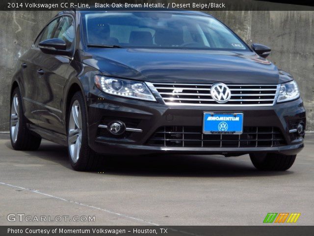 2014 Volkswagen CC R-Line in Black Oak Brown Metallic