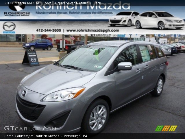 2014 Mazda MAZDA5 Sport in Liquid Silver Metallic