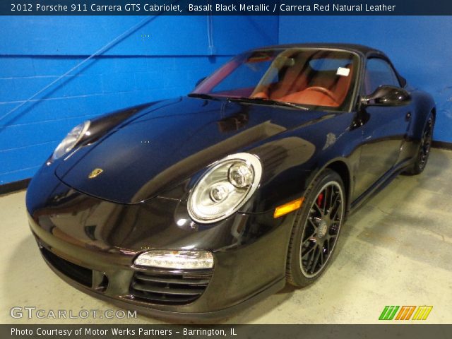 2012 Porsche 911 Carrera GTS Cabriolet in Basalt Black Metallic