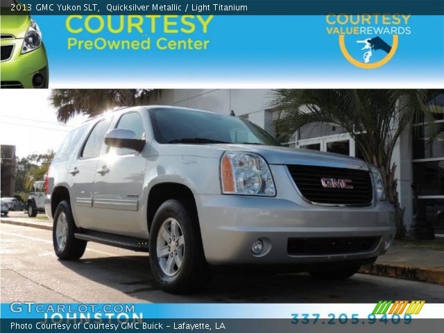 2013 GMC Yukon SLT in Quicksilver Metallic