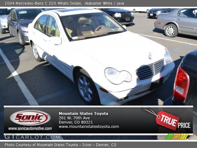 2004 Mercedes-Benz C 320 4Matic Sedan in Alabaster White