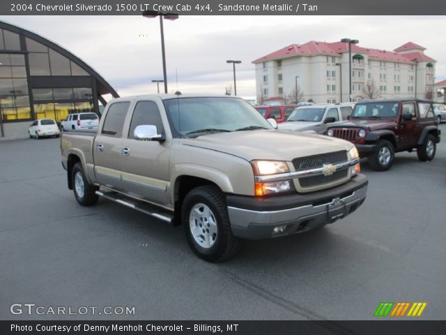 2004 Chevrolet Silverado 1500 LT Crew Cab 4x4 in Sandstone Metallic