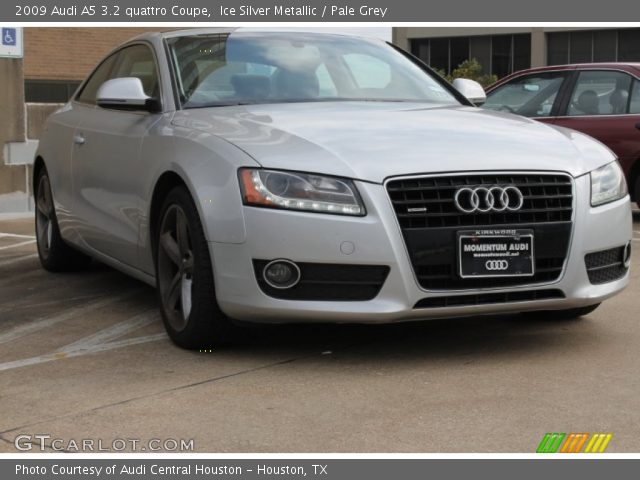 2009 Audi A5 3.2 quattro Coupe in Ice Silver Metallic