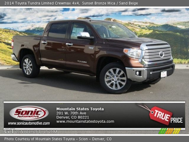 2014 Toyota Tundra Limited Crewmax 4x4 in Sunset Bronze Mica