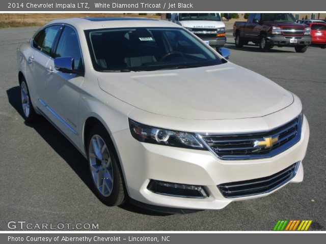 2014 Chevrolet Impala LTZ in White Diamond Tricoat