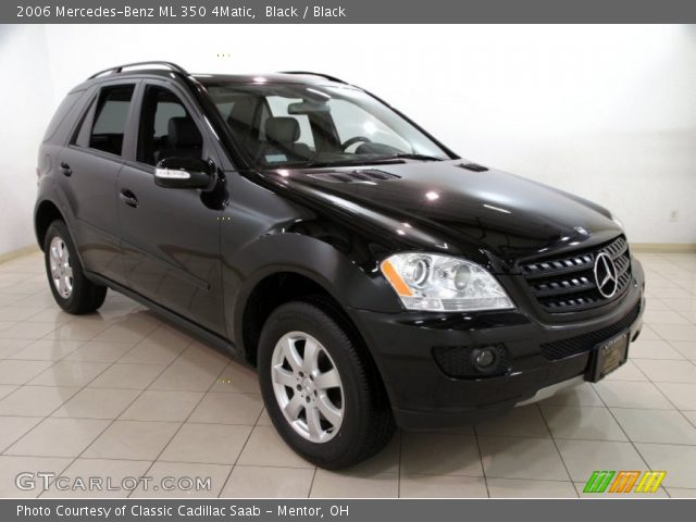 2006 Mercedes-Benz ML 350 4Matic in Black