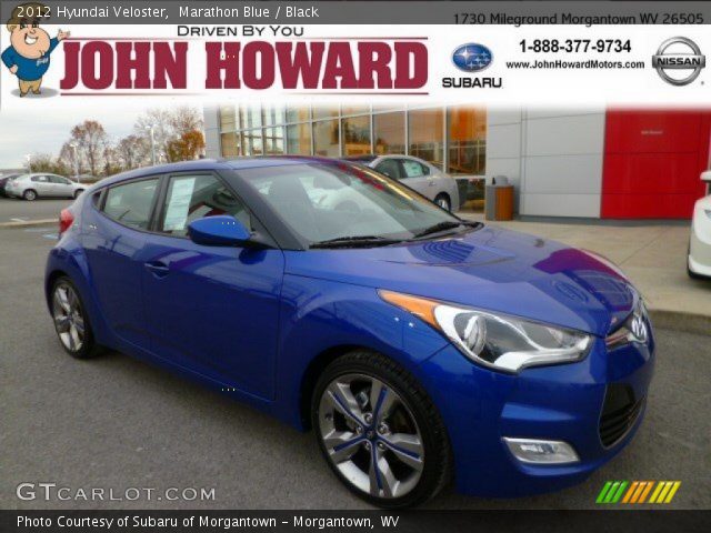 2012 Hyundai Veloster  in Marathon Blue