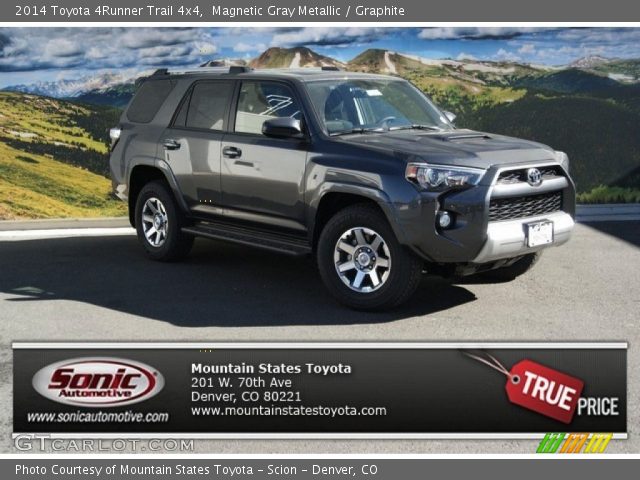 2014 Toyota 4Runner Trail 4x4 in Magnetic Gray Metallic