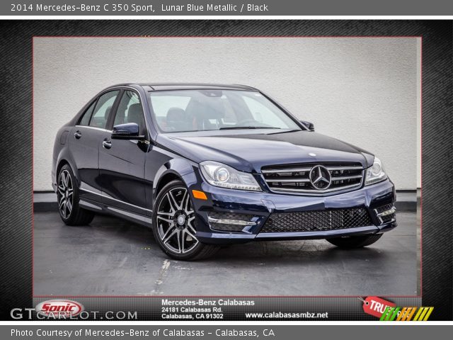 2014 Mercedes-Benz C 350 Sport in Lunar Blue Metallic