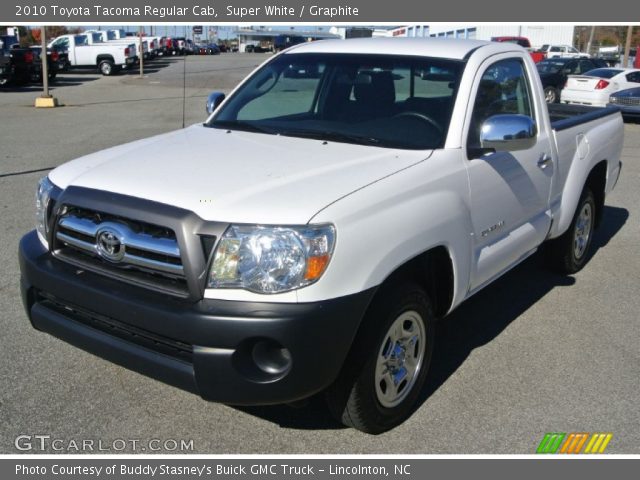 2010 Toyota Tacoma Regular Cab in Super White