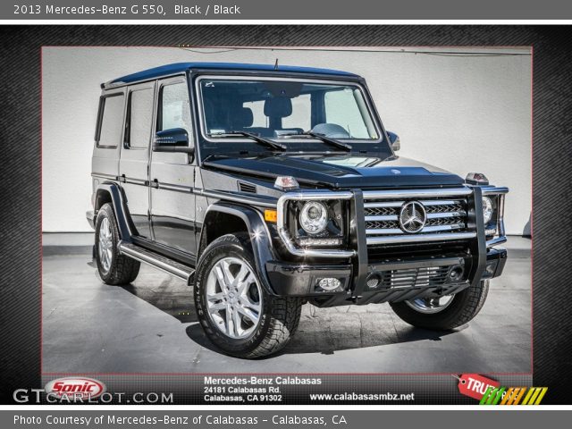 2013 Mercedes-Benz G 550 in Black