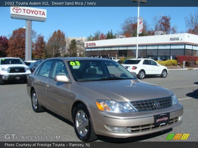 2003 Toyota Avalon XLS in Desert Sand Mica