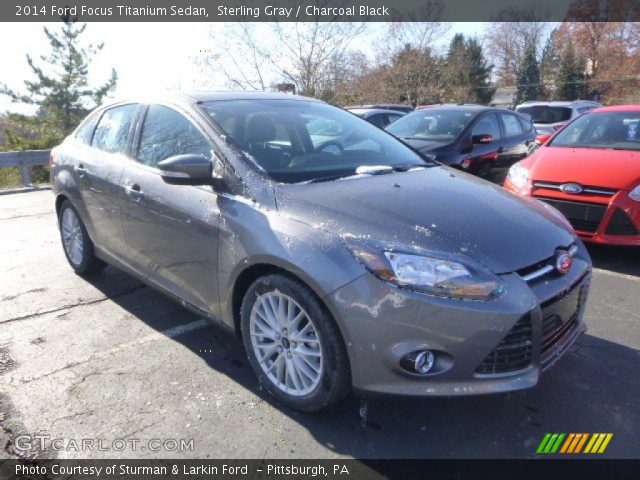 2014 Ford Focus Titanium Sedan in Sterling Gray