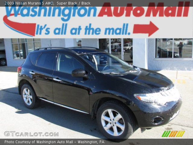2009 Nissan Murano S AWD in Super Black